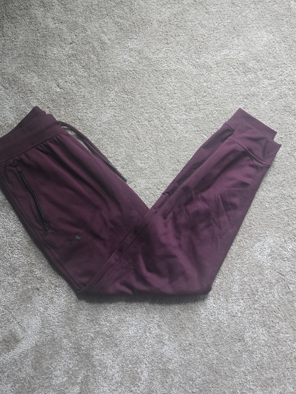 Under Armour Burgundy Jogger Pants